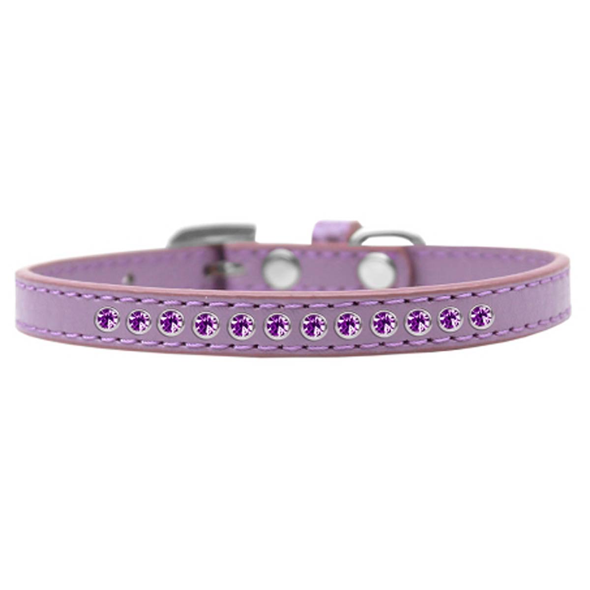 Purple Crystal Puppy Lavender Dog Collar