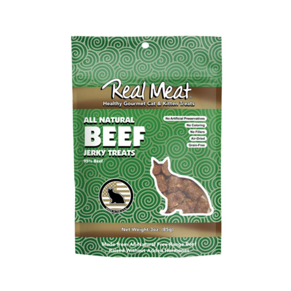Real Meat Jerky Cat Treats - Beef