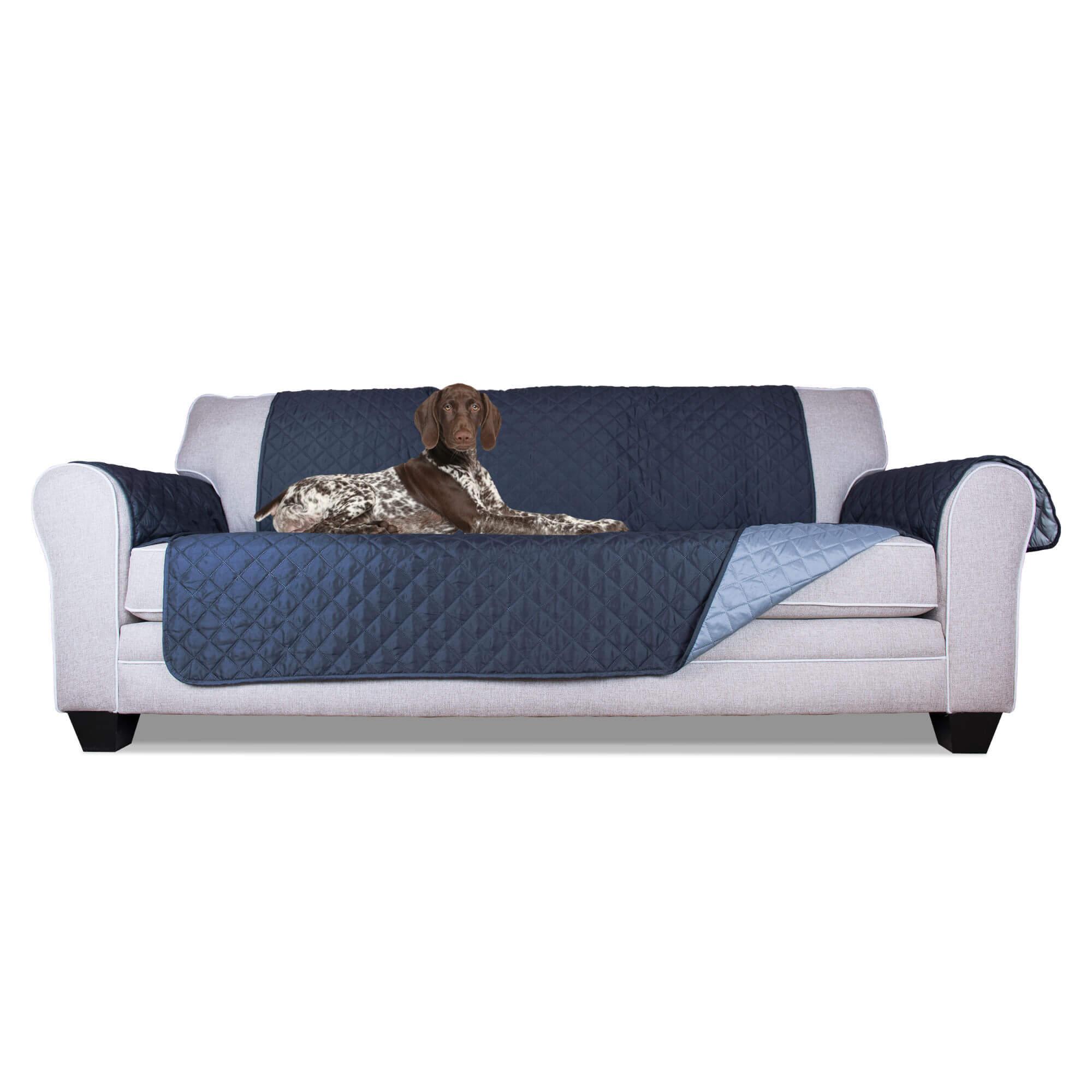 FurHaven Reversible Sofa Protector - Pet Furniture Cover
