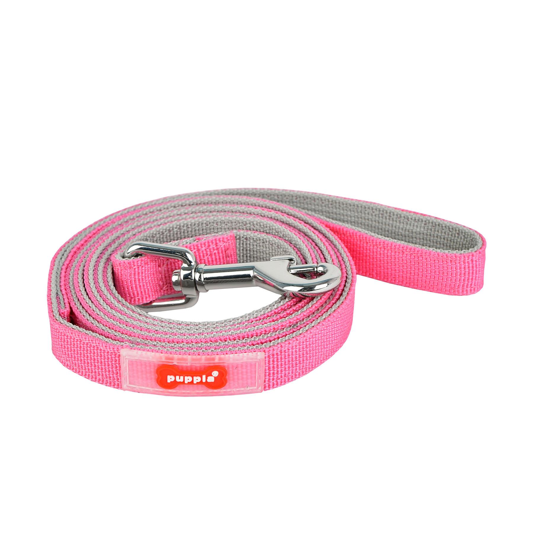 Sport Dog Leash by Puppia - Pink and Gray