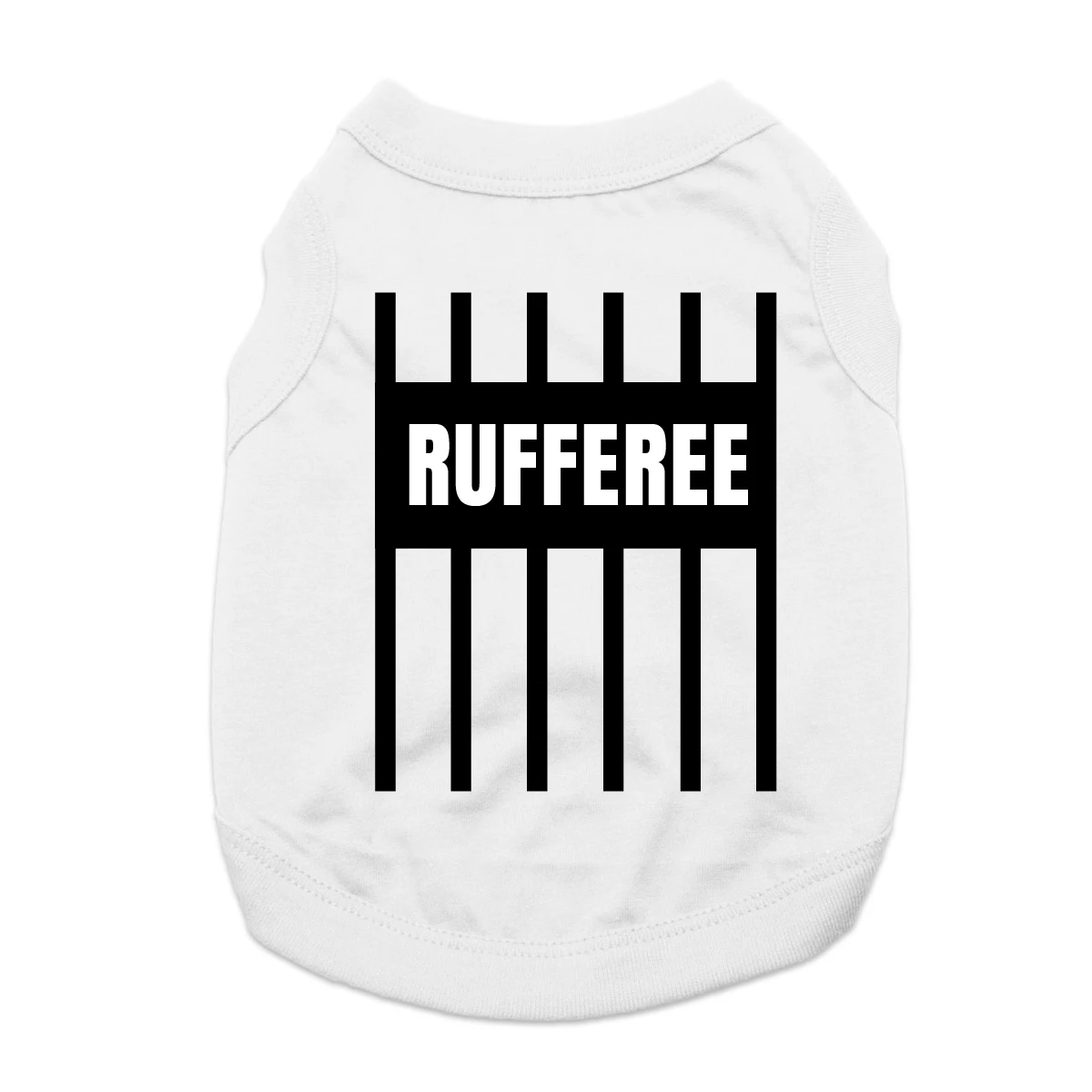 Rufferee Dog Shirt - White