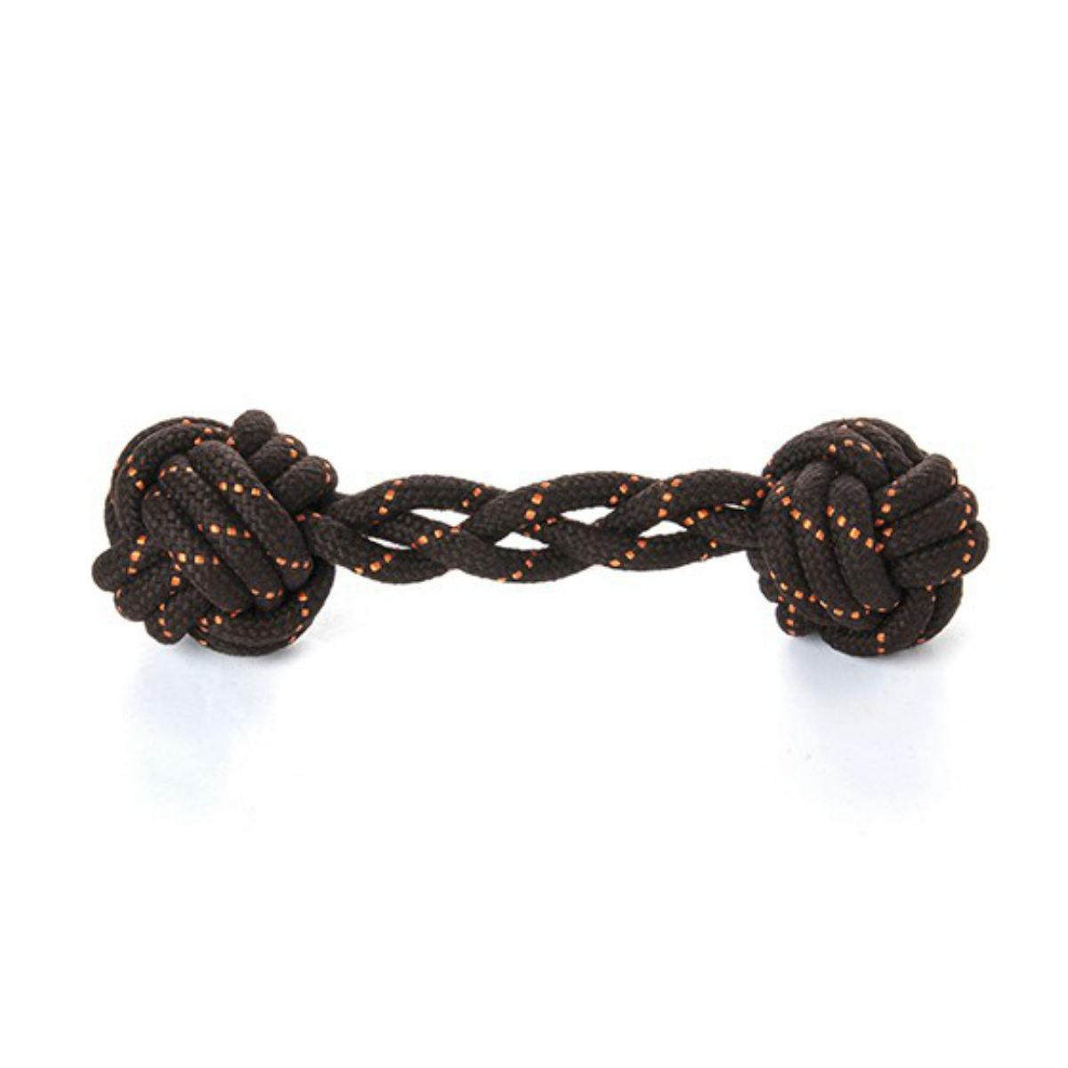 P.L.A.Y. Scout and About Barbell Rope Dog Toy