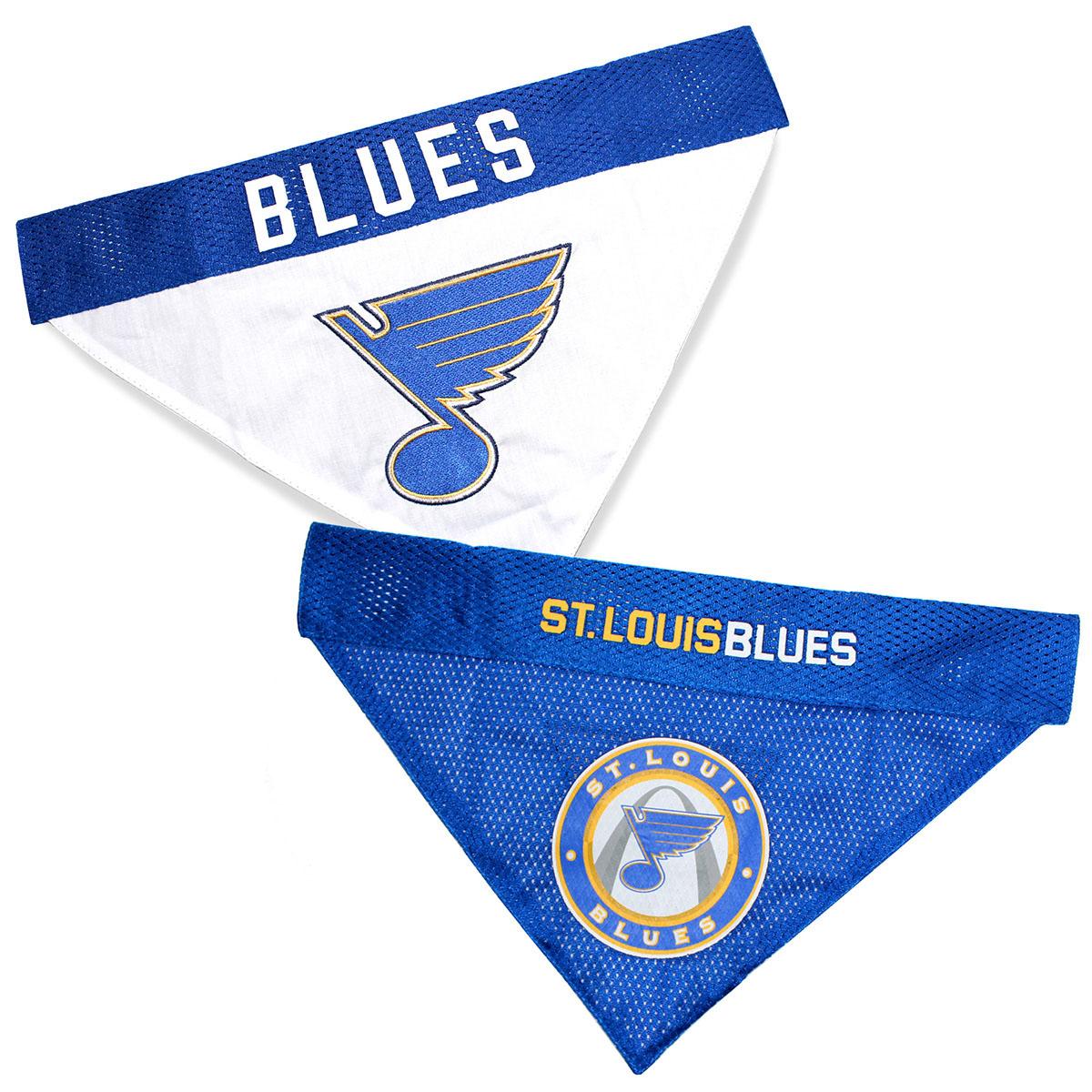 St. Louis Blues Reversible Dog Bandana Collar Slider