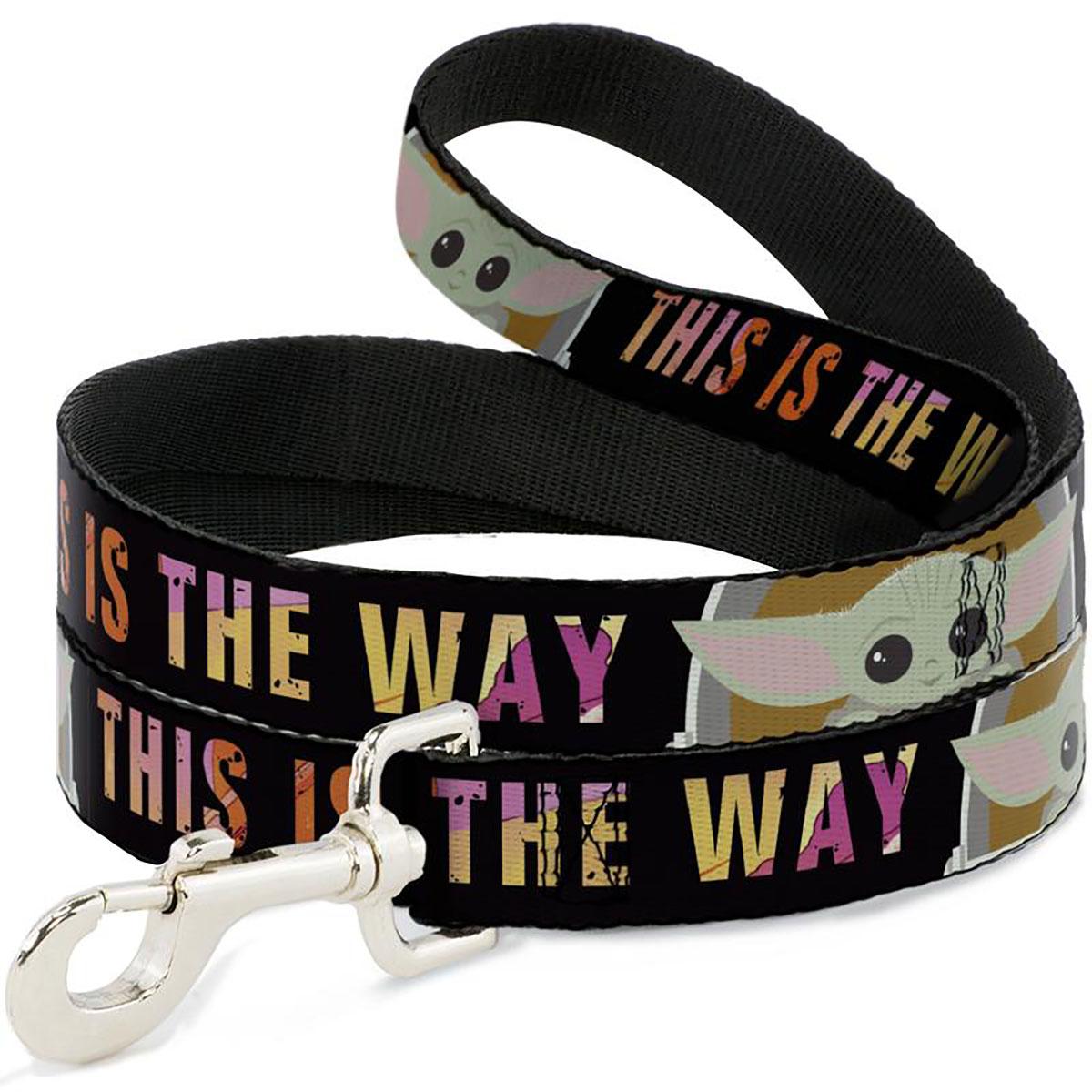 Star Wars The Child This Is The Way Dog Leash by Buckle-Down - Black