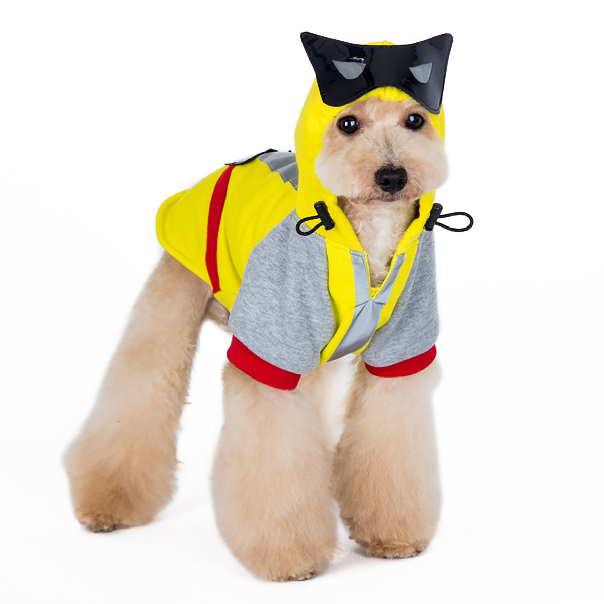 Super Hero Dog Sweatshirt by Dogo - Yellow