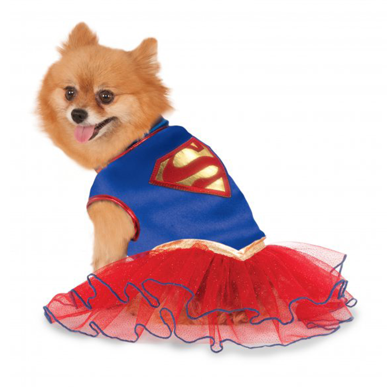 Supergirl Tutu Dog Dress
