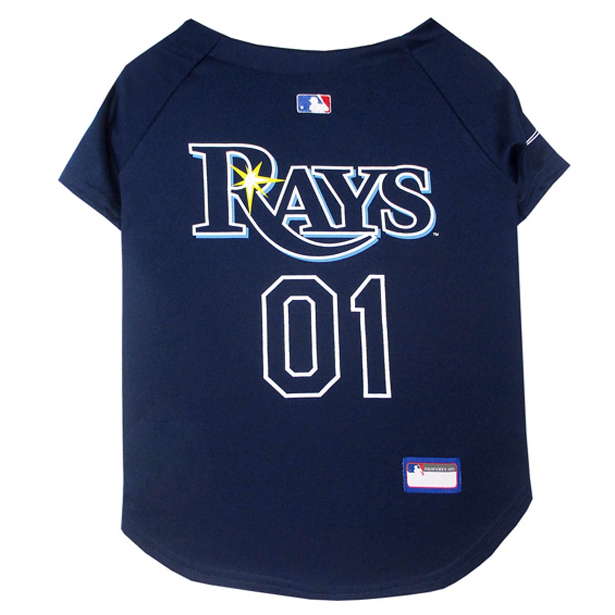 Tampa Bay Rays Officially Licensed Dog Jersey - Navy Blue