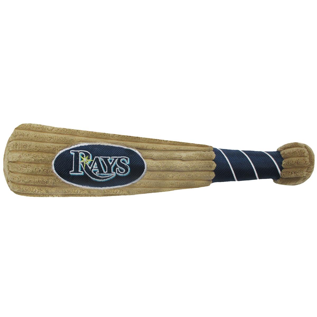 Tampa Bay Rays Plush Baseball Bat Dog Toy