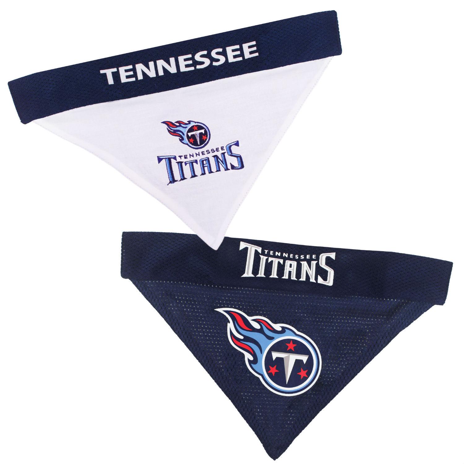 Tennessee Titans Reversible Dog Bandana Collar Slider
