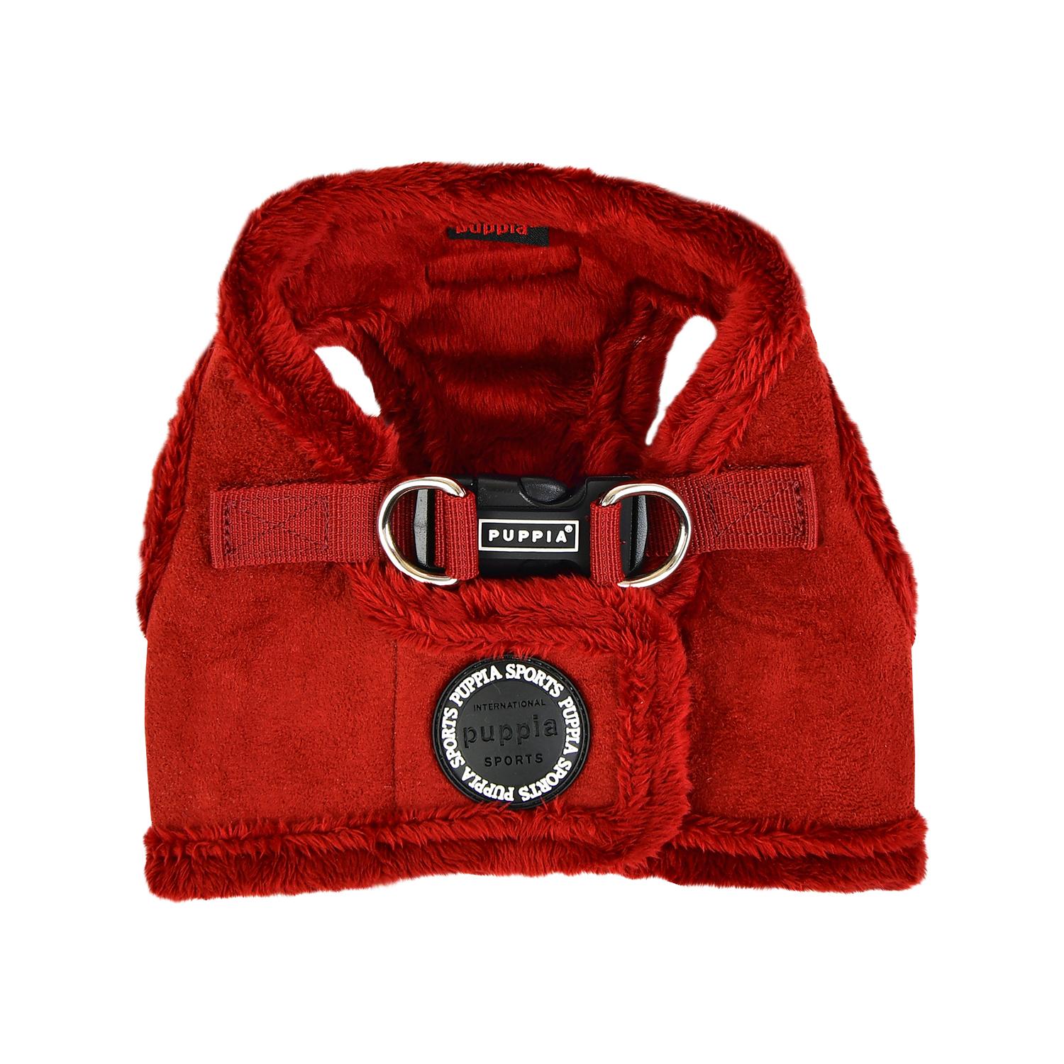 Terry Vest Dog Harness By Puppia - Wine