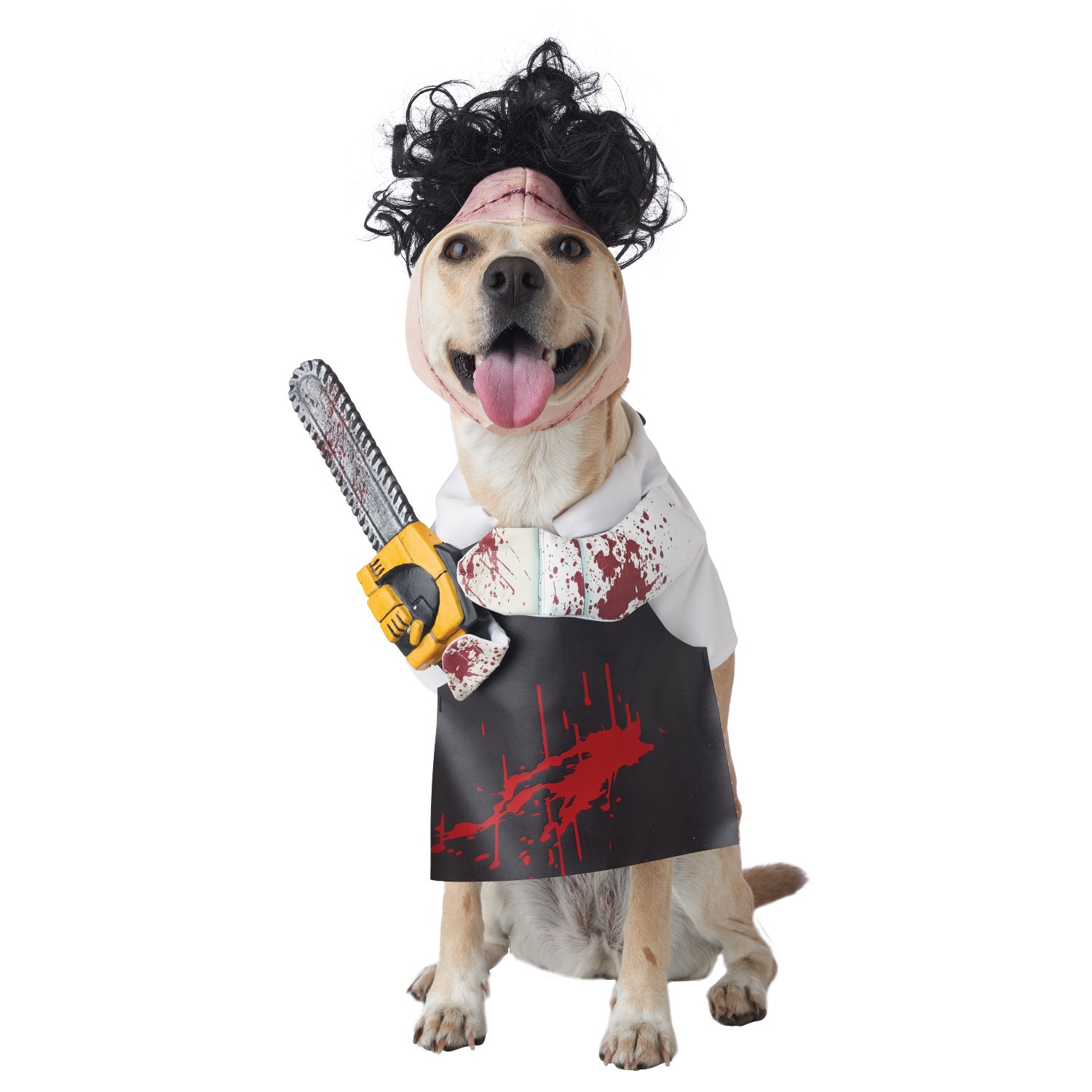 Texas Chainsaw Mutt-Sacre Dog Costume