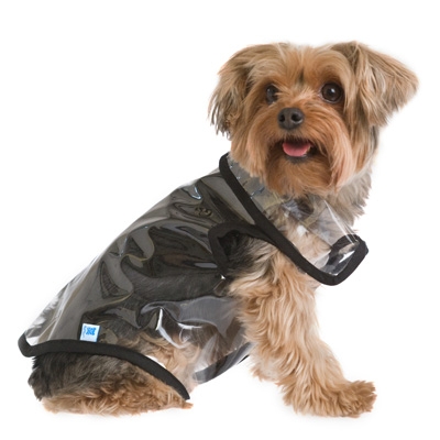 RuffLuv NYC Transparent Dog Rain Jacket