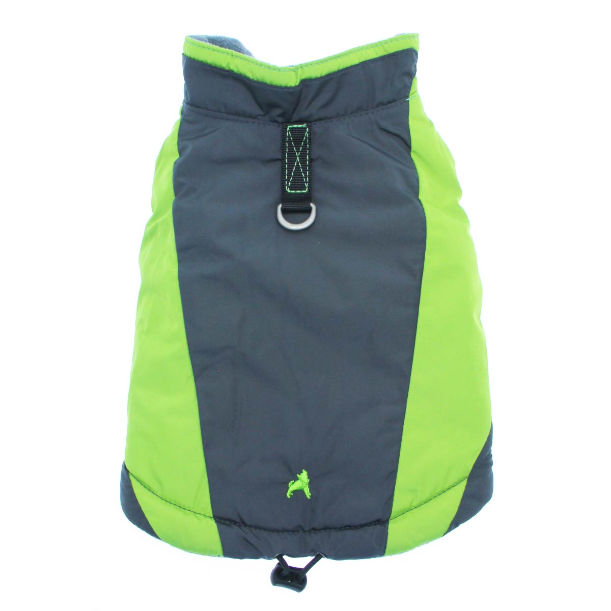 Trekking Dog Jacket by Gooby - Lime Green