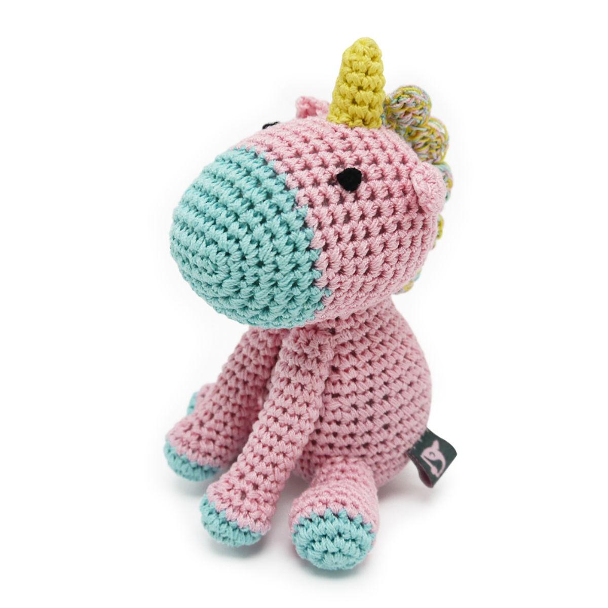 Unicorn Crochet Dog Toy by Dogo