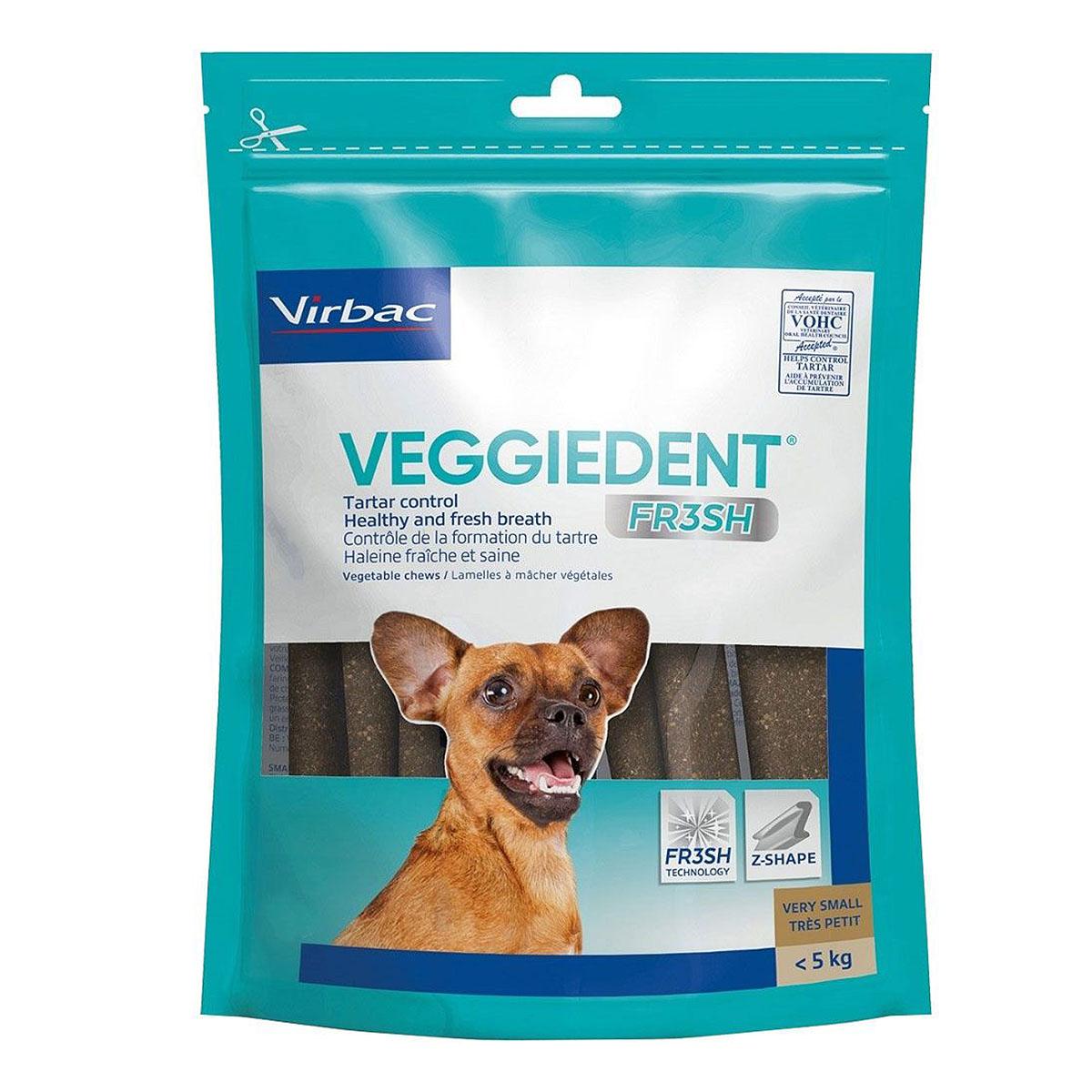 Virbac C.E.T. VeggieDent FR3SH Tartar Control Dog Chews