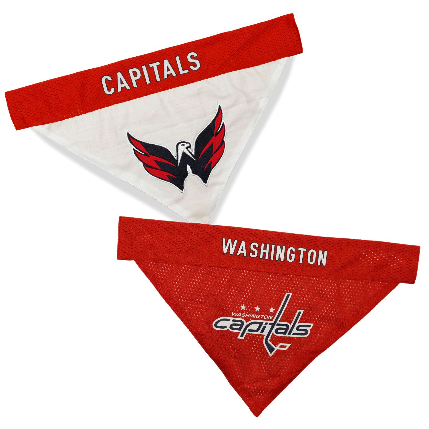 Washington Capitals Reversible Dog Bandana Collar Slider