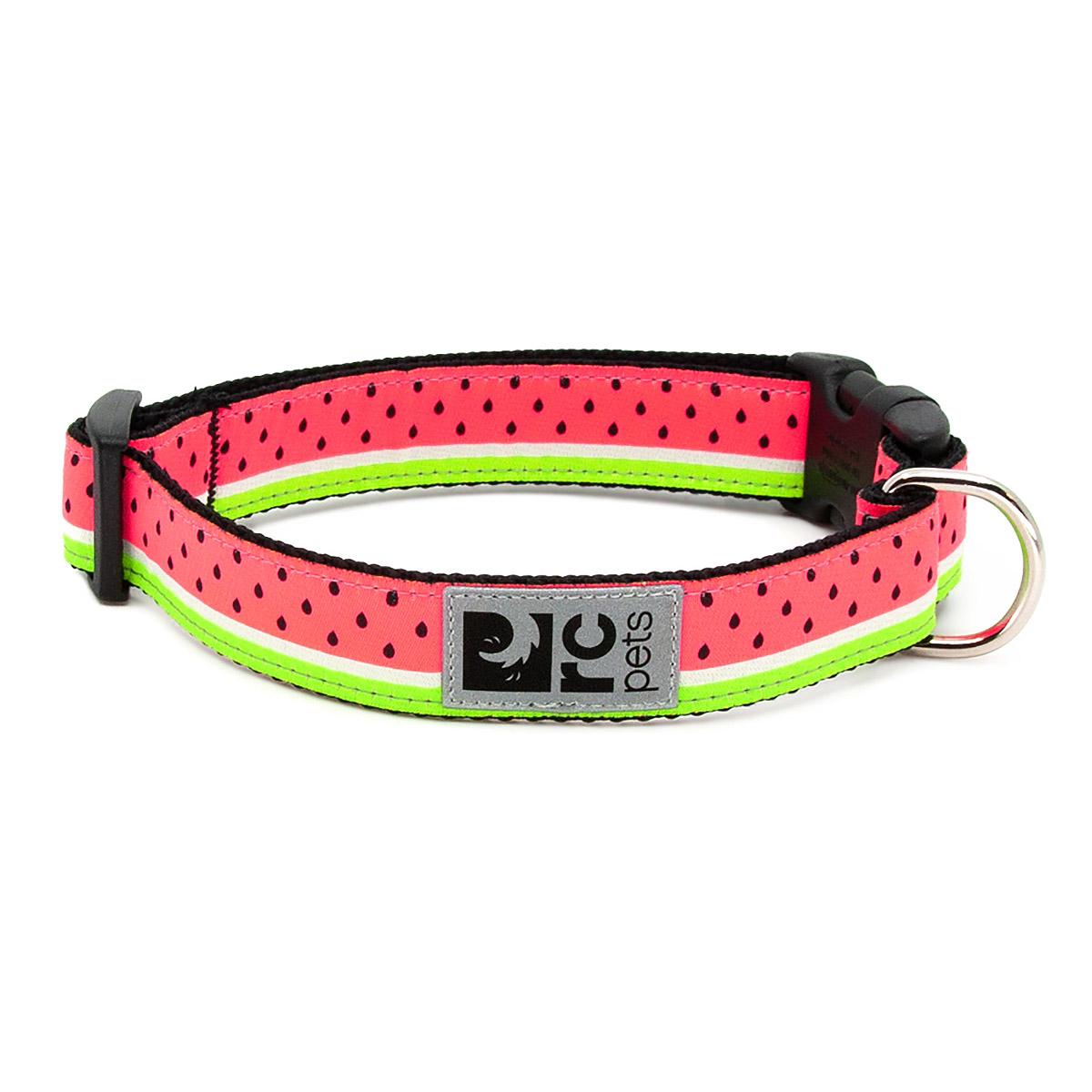 Watermelon Adjustable Clip Dog Collar By RC Pets