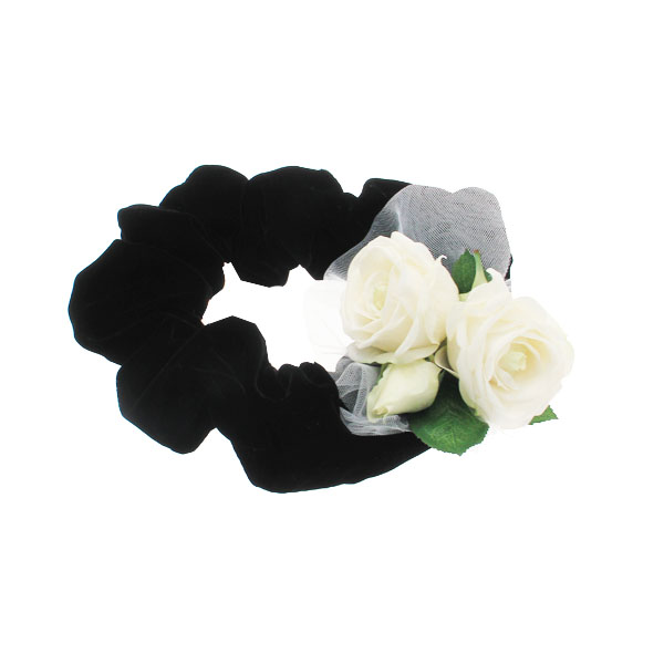 Up Country Wedding Collection - Black Rose Ruff Neckwear
