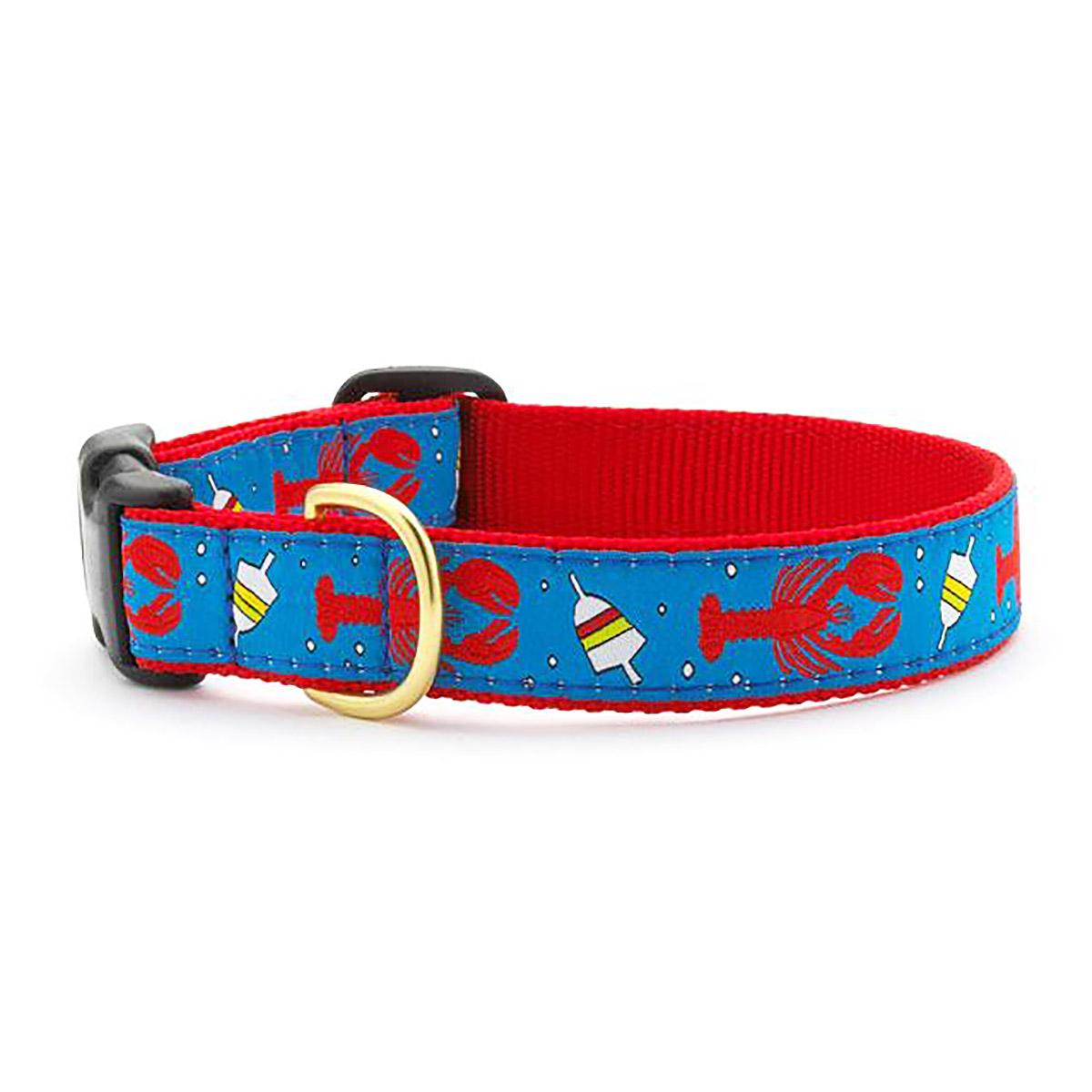 Lobster & Buoy Dog Collar by Up Country