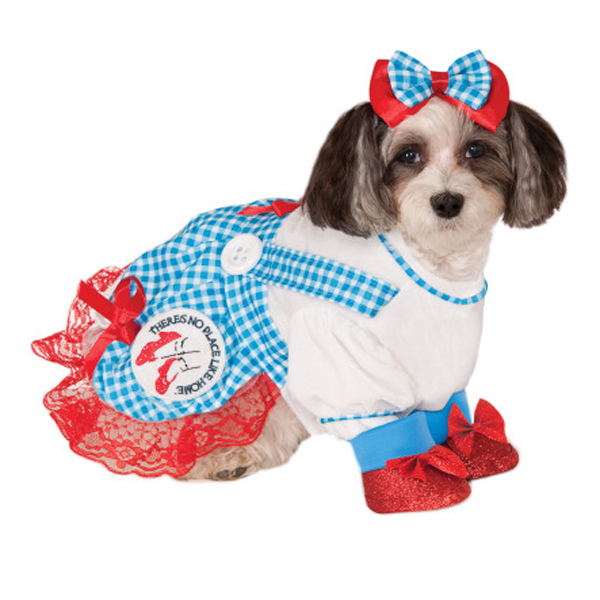 Wizard of Oz Dorothy Dog Halloween Costume