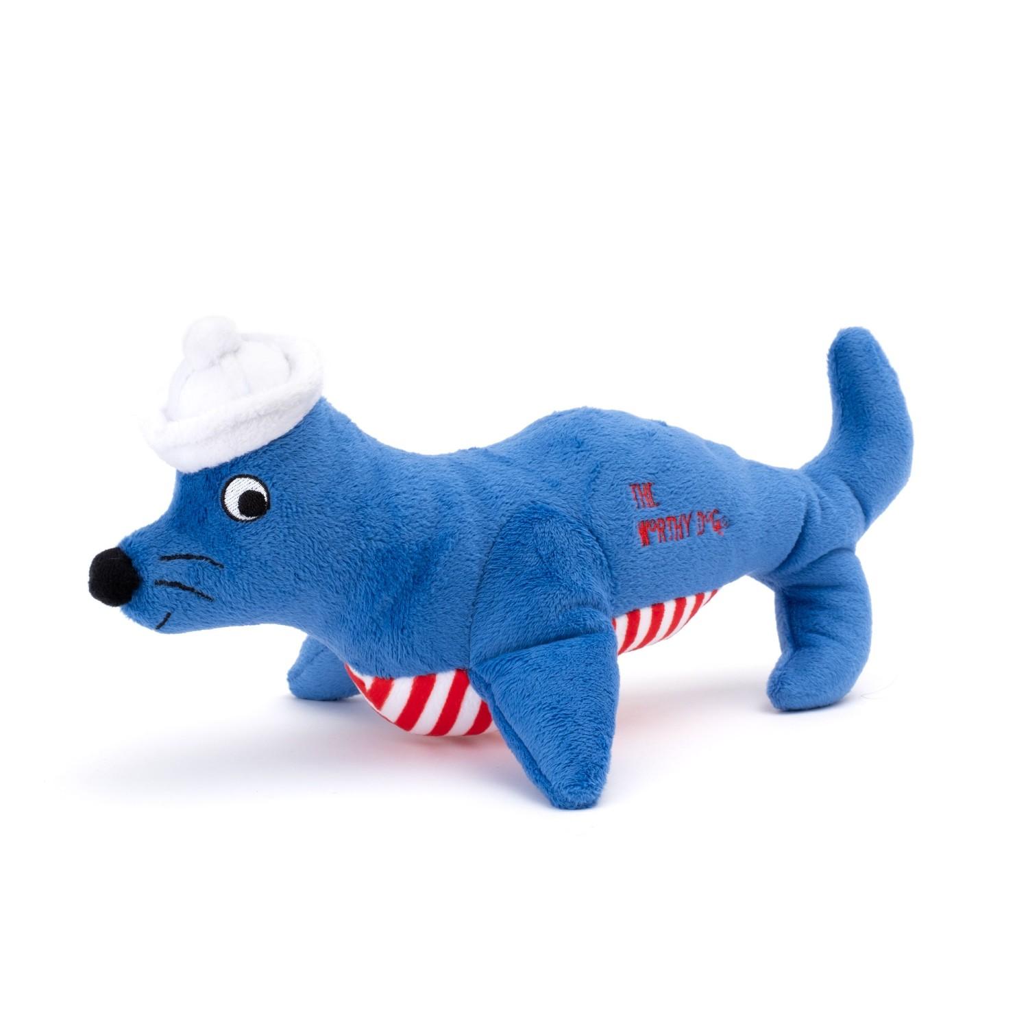 Worthy Dog Nautical Dog Toy - Seal