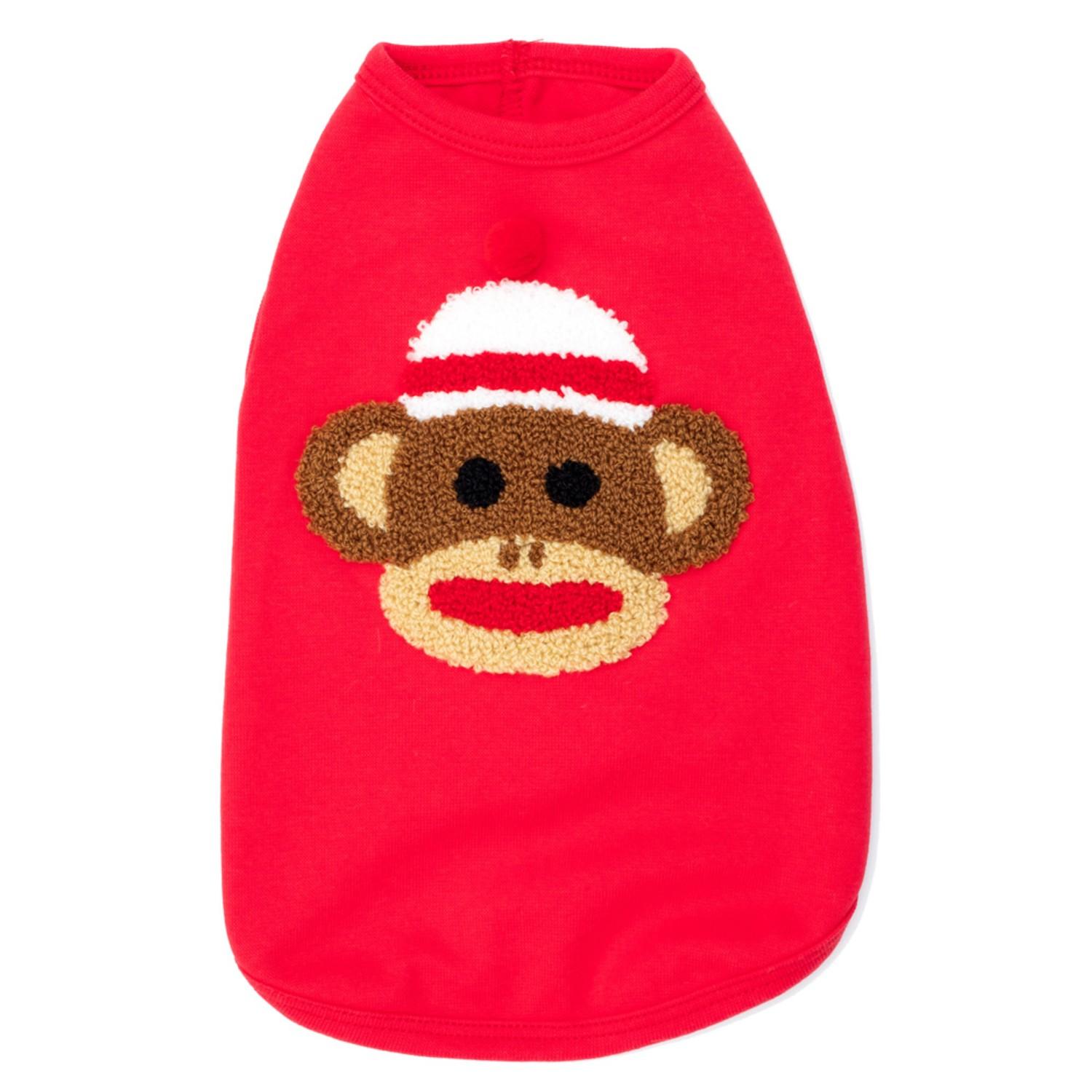 Worthy Dog Sock Monkey Dog T-Shirt