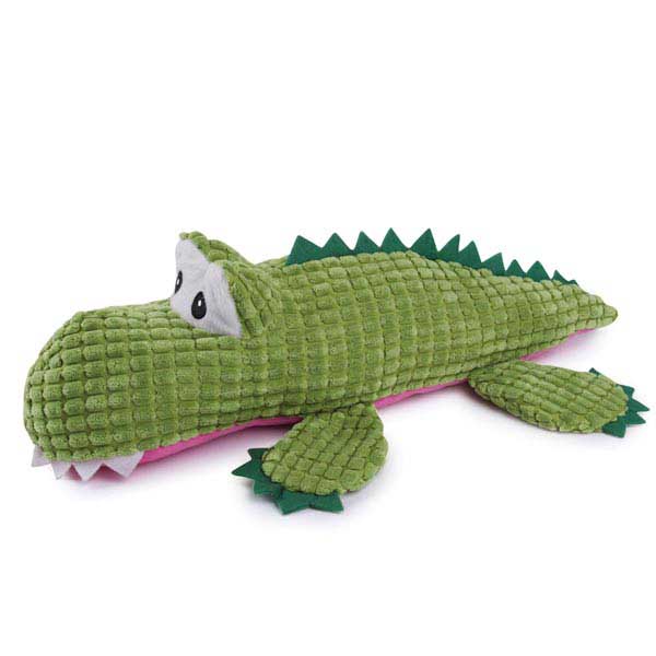 Zanies Corduroy Croc Dog Toy