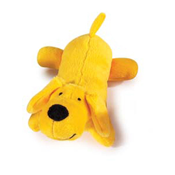 Zanies Neon Lil' Yelpers Dog Toy - Sunny Yellow