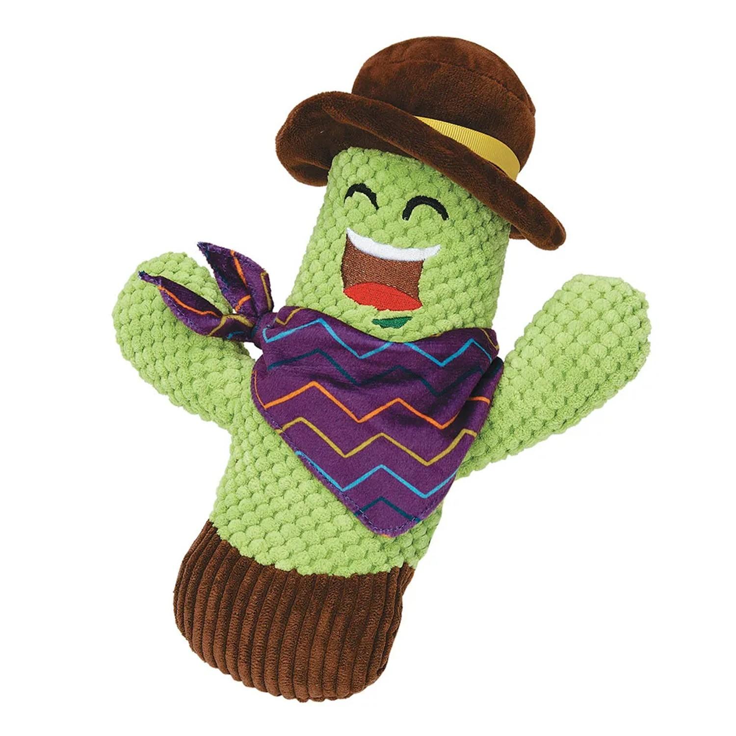 Zanies Sassy Cactus Dog Toy - Hat