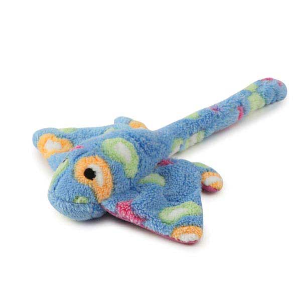Zanies Sea Charmers Dog Toy - Blue Stingray