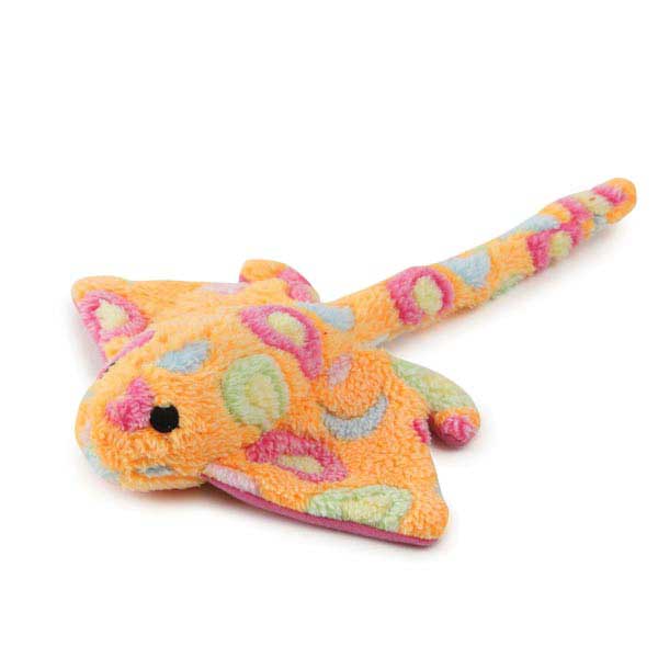 Zanies Sea Charmers Dog Toy - Peach Stingray