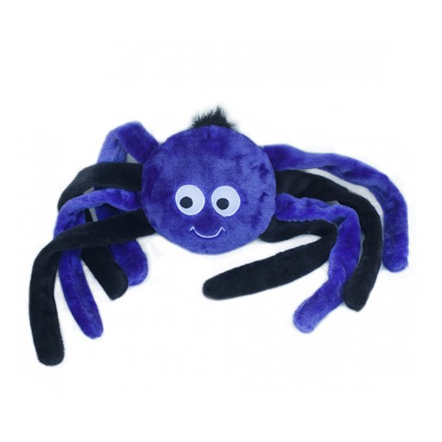 ZippyPaws Halloween Grunterz Dog Toy - Purple Spider
