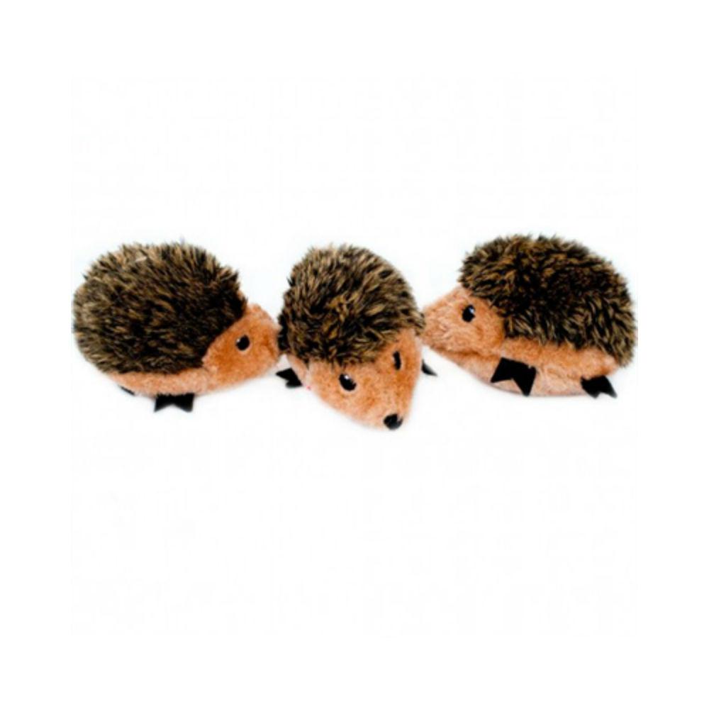 ZippyPaws Miniz Dog Toys - Hedgehogs