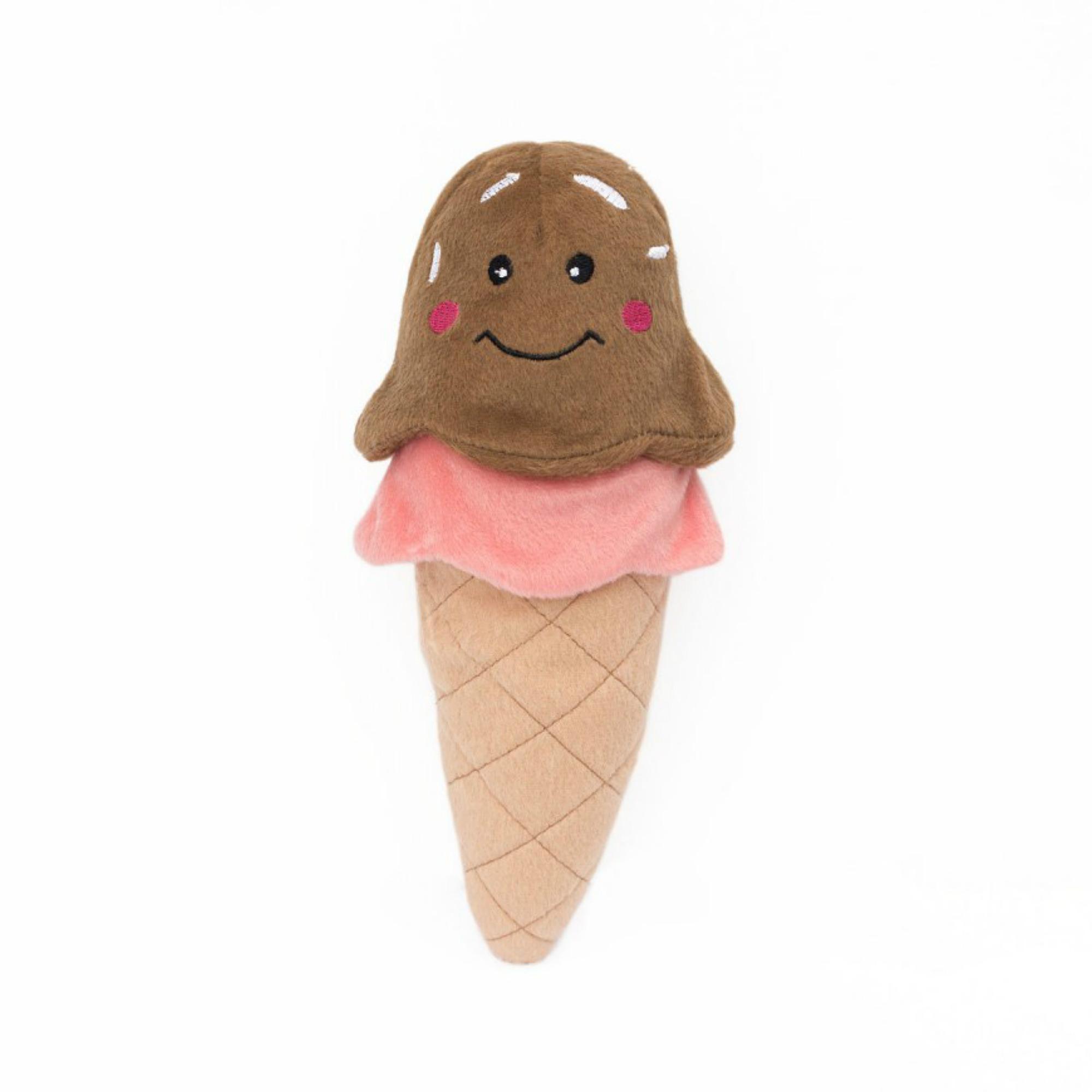 ZippyPaws NomNomz Dog Toy - Ice Cream