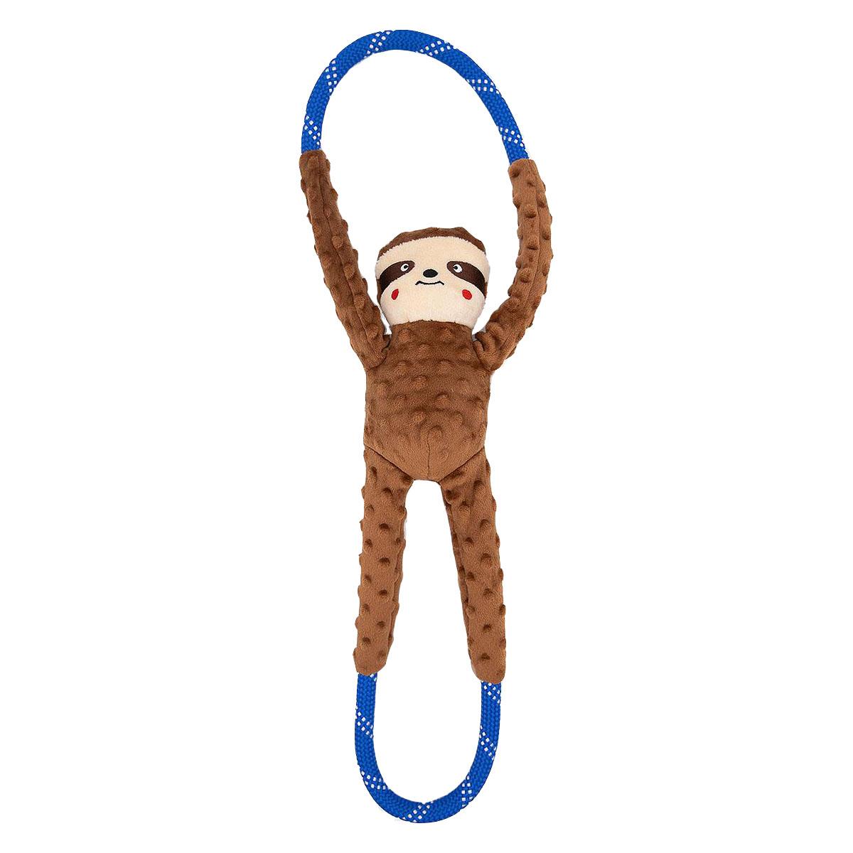 ZippyPaws RopeTugz® Dog Toy - Sloth