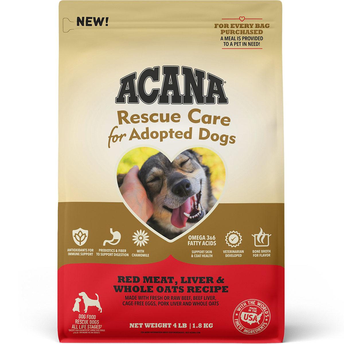 Acana Rescue Care Red Meat, Liver & Whole Oats Recipe Dry Dog Food