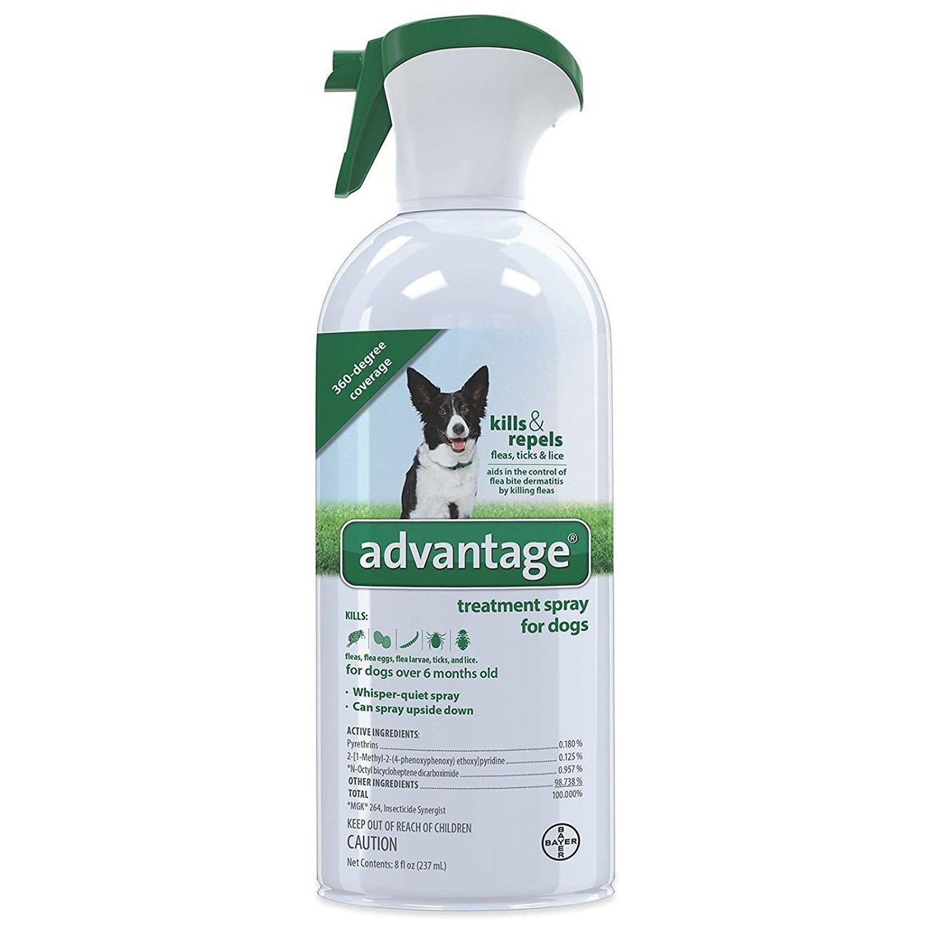 Advantage Flea and Tick Treatment Spray for Dogs
