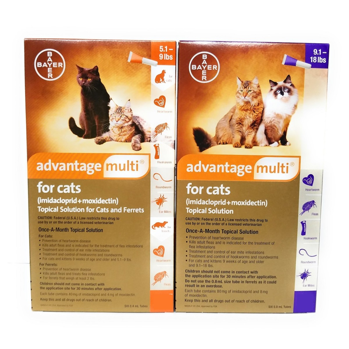 Advantage Multi TOPICAL SOLN for Cats