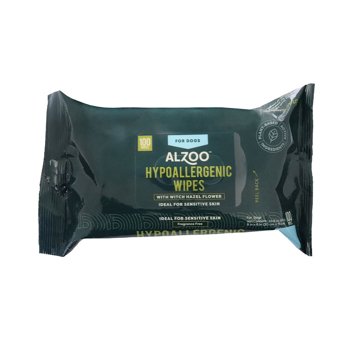 Alzoo Hypoallergenic Dog Grooming Wipes