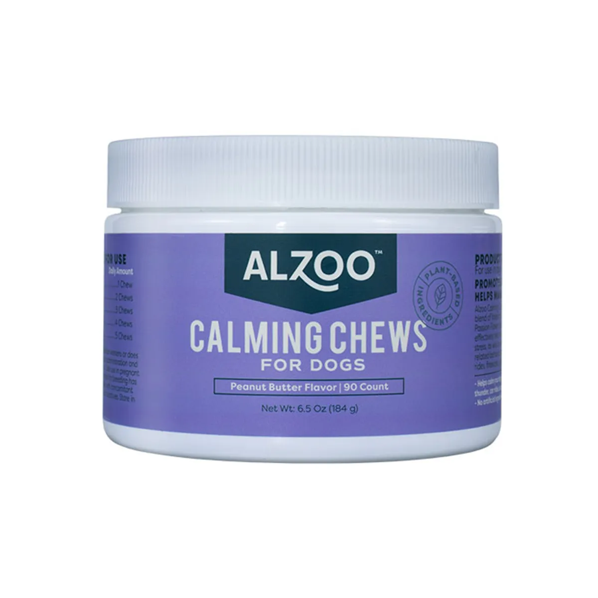 Alzoo Plant-Based Calming Dog Soft Chews