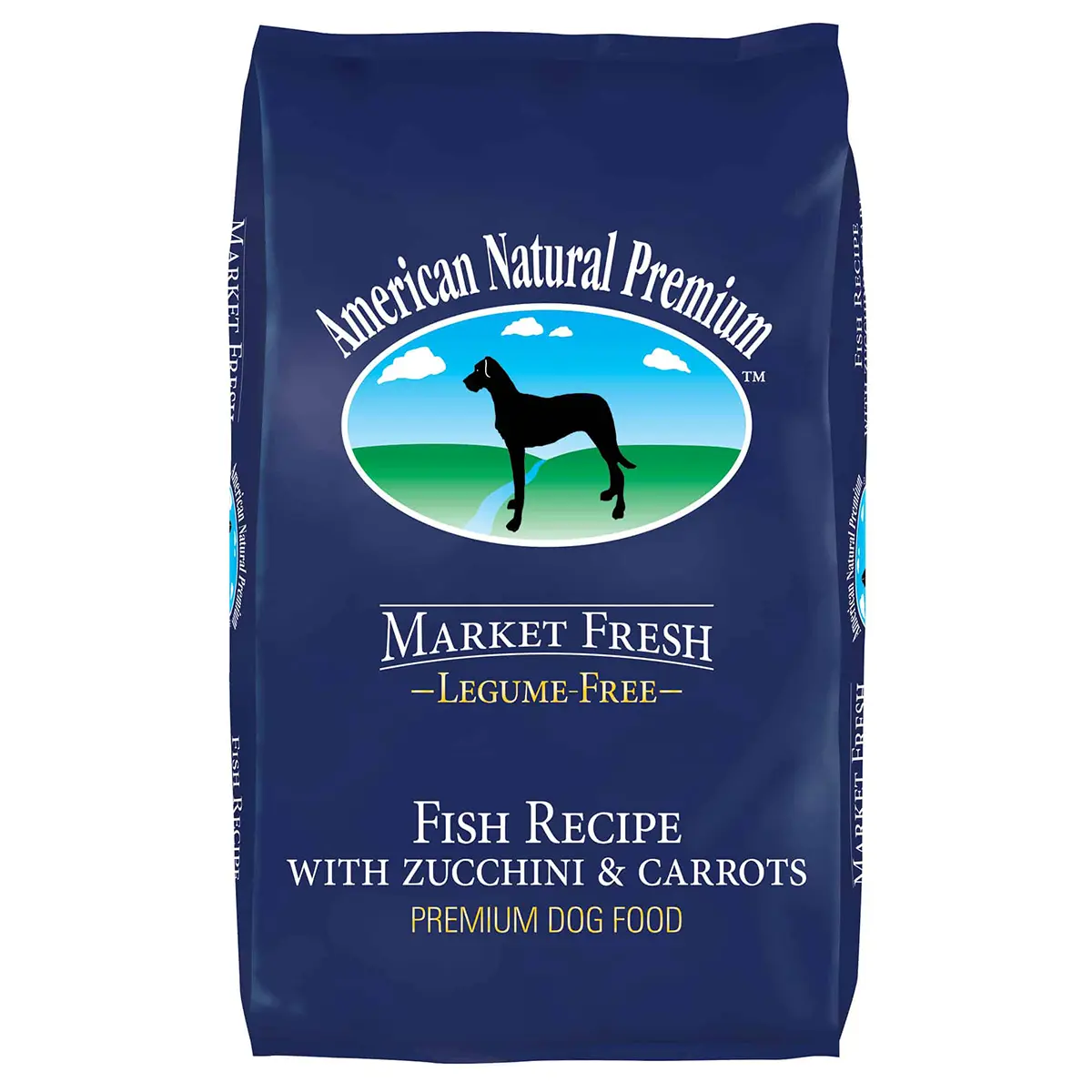 American Natural Premium Legume Free Dry Dog Food - Fish Recipe with Zucchini and Carrots