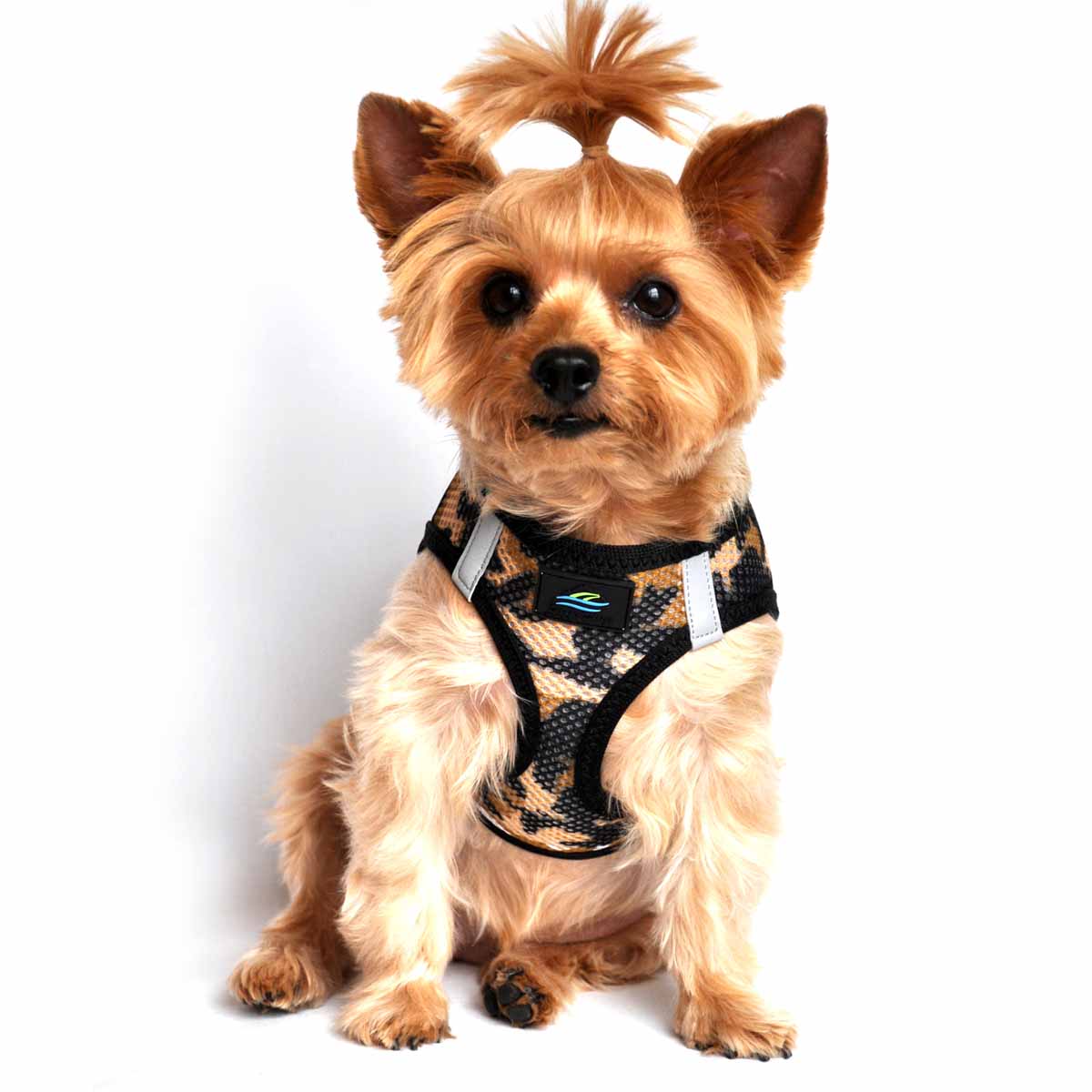 American River Camo Choke Free Dog Harness by Doggie Design - Brown