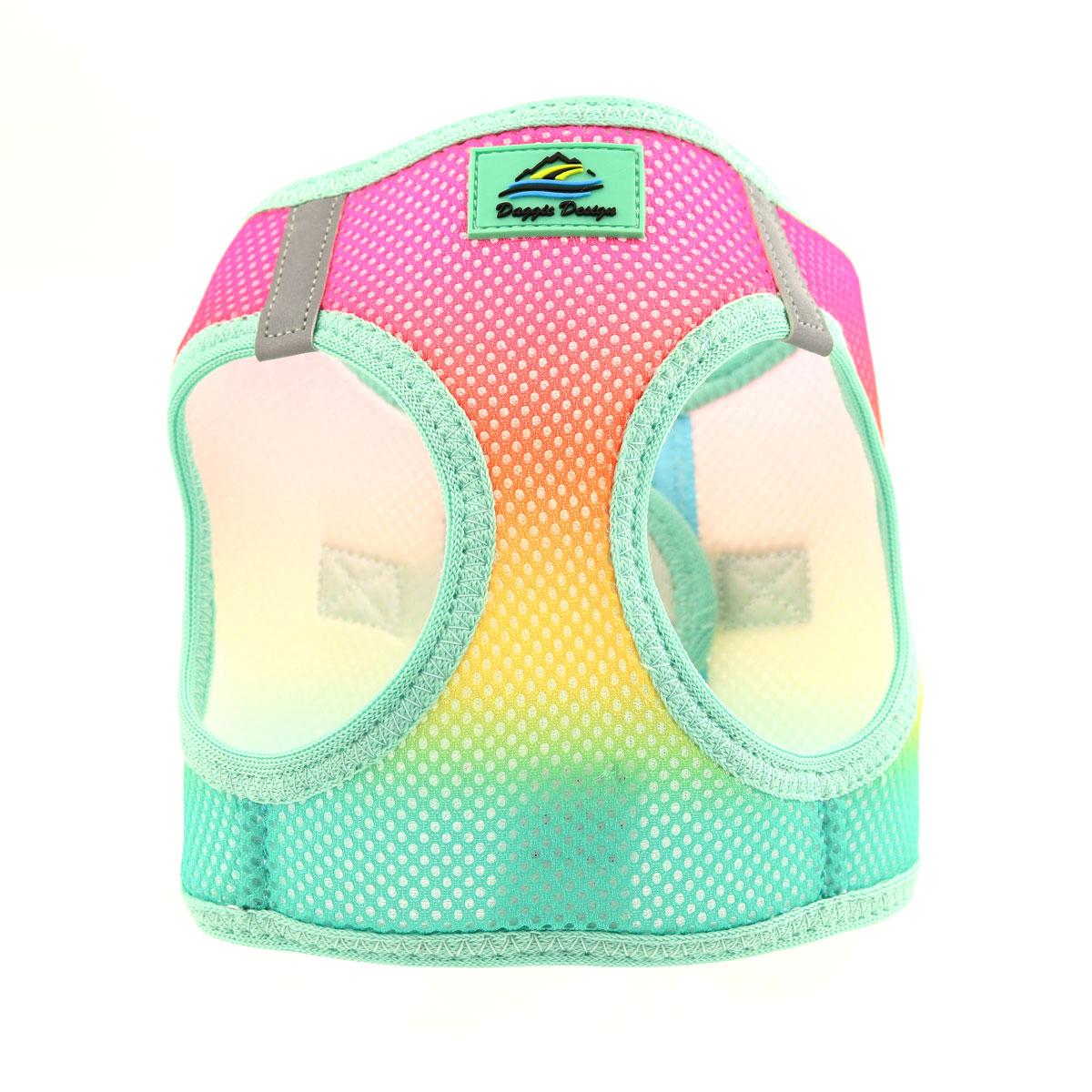 American River Choke-Free Dog Harness by Doggie Design - Beach Party Ombre