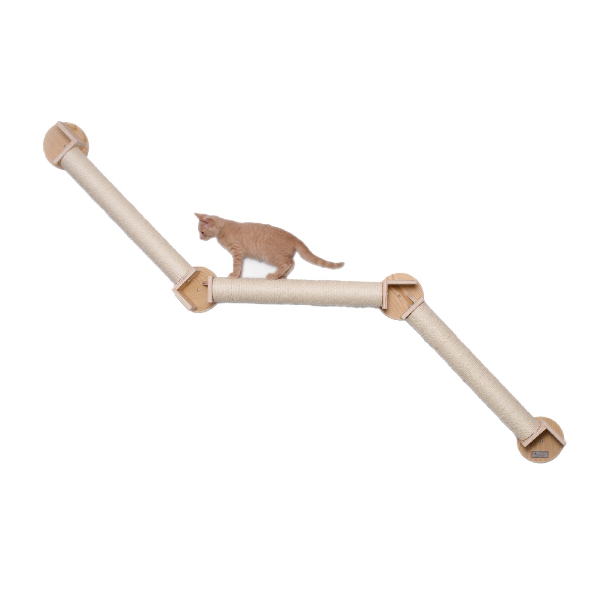 Armarkat Wall Series Cat Tree - Climbing Post Bridge