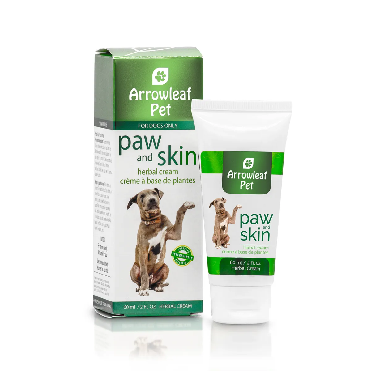 Arrowleaf Pet Paw & Skin Herbal Cream for Dogs