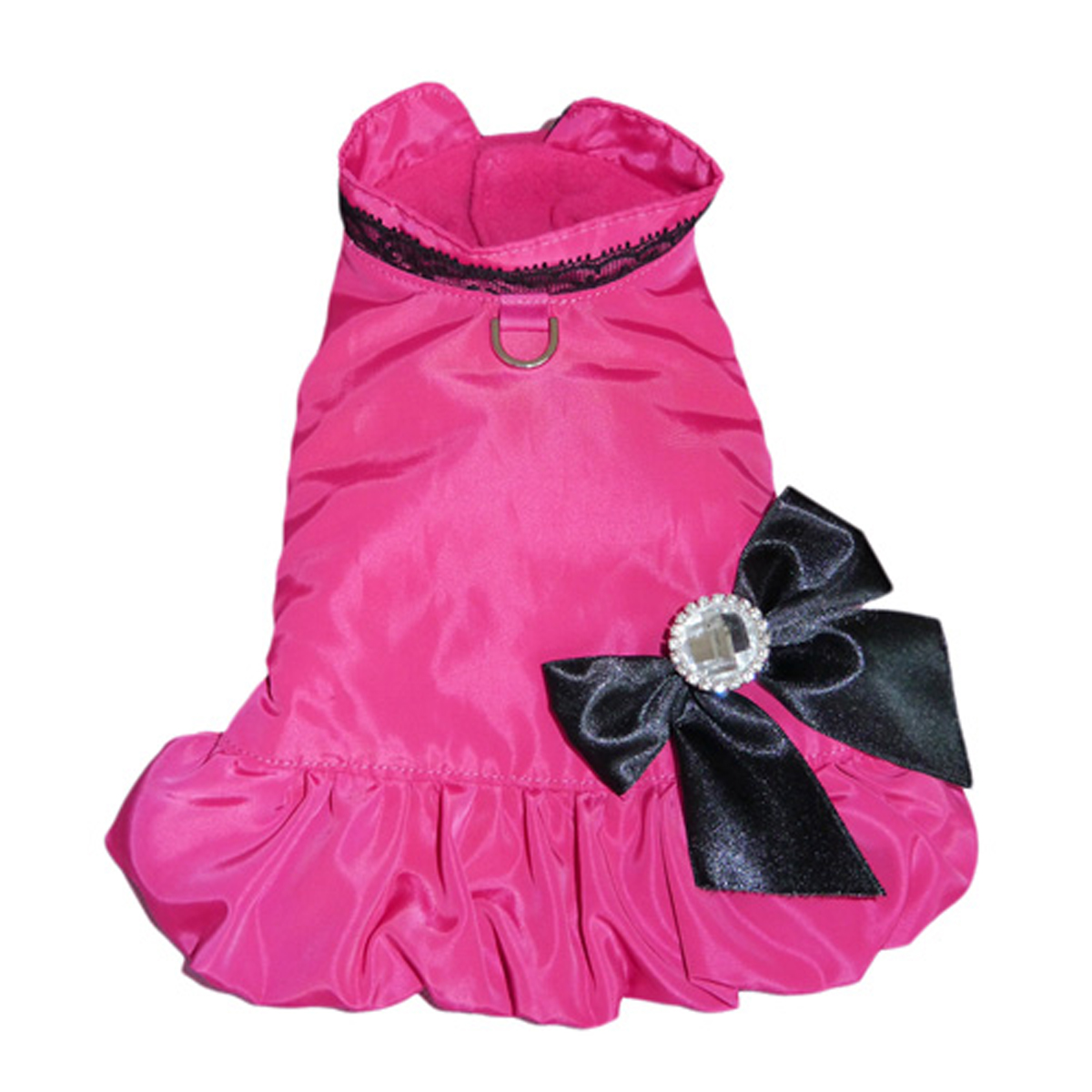 Pooch Outfitters Ava City Dog Coat - Hot Pink