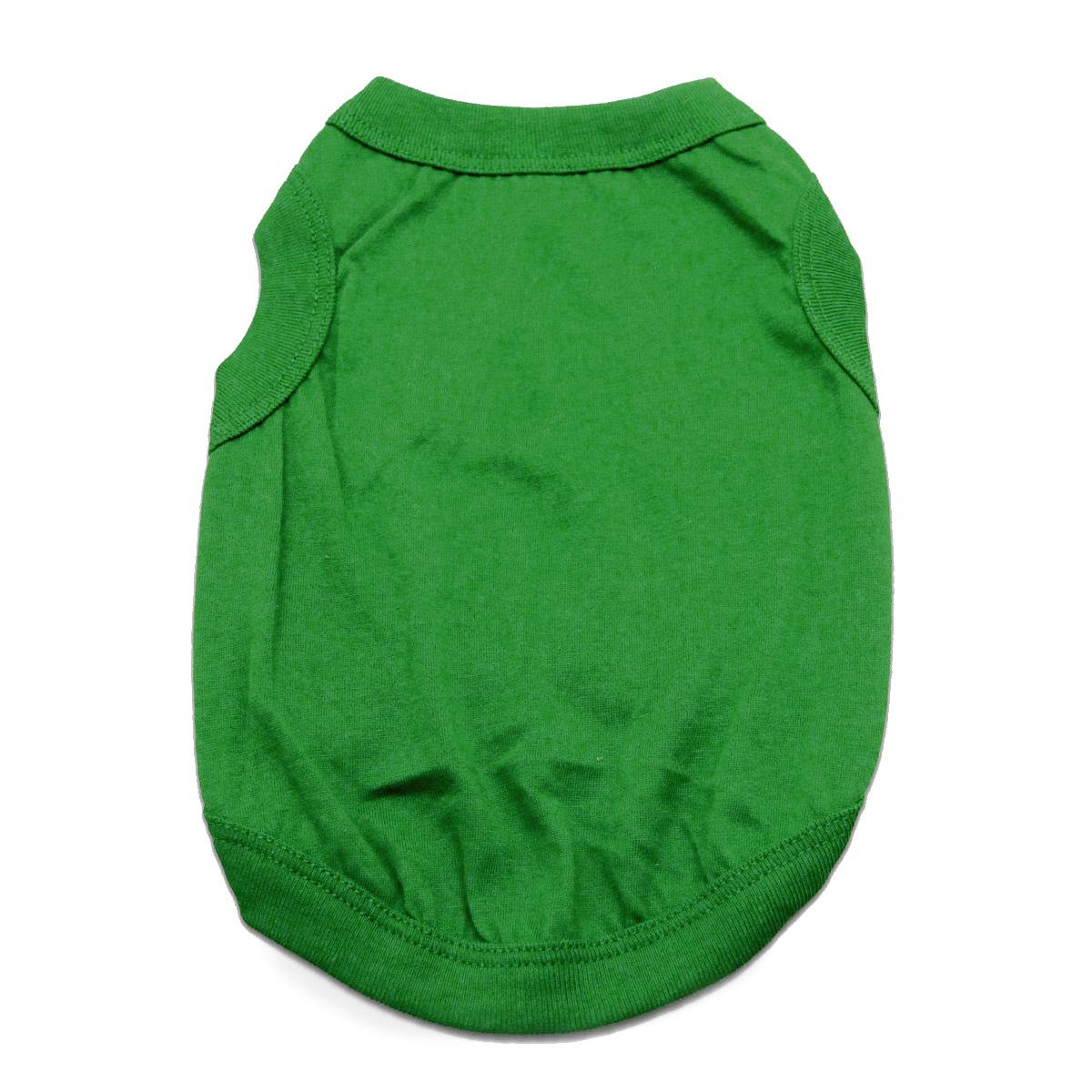 Barking Basics Dog Tank Shirt - Emerald Green