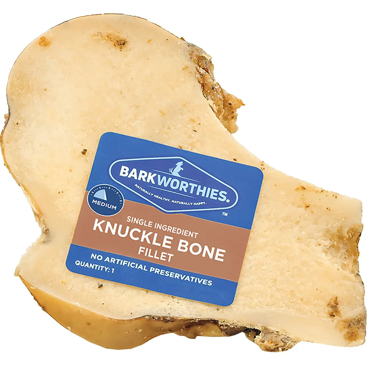 Barkworthies Beef Knuckle Bone Fillet Dog Treat