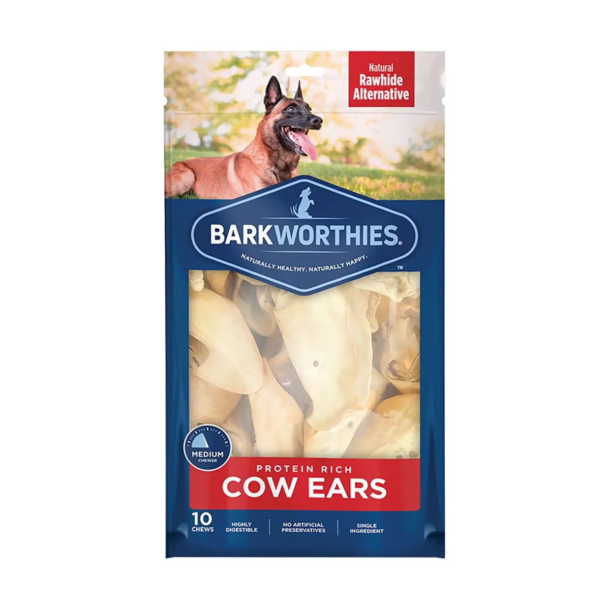 Barkworthies Cow Ears Dog Treats - Multipack