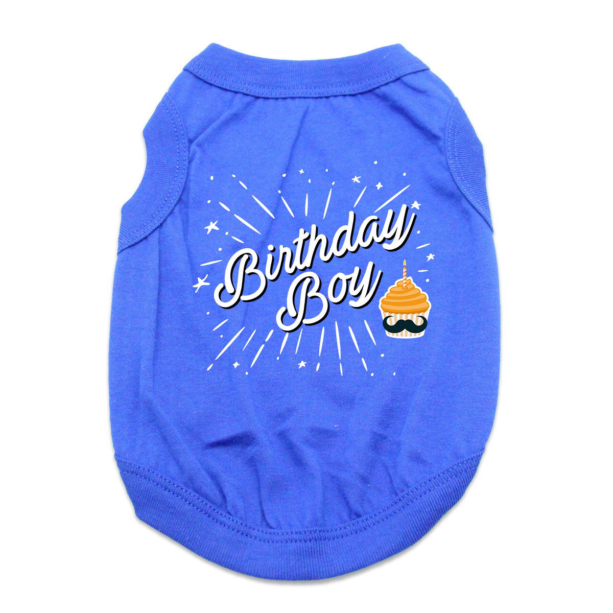 Birthday Boy Dog Shirt Blue Baxterboo